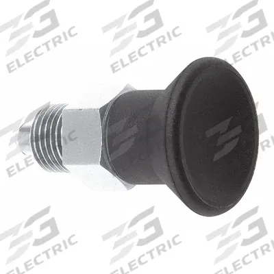 KIPP Indexing Plunger: Nonlocking, SS, 3/4"-10 Thread - Nonlocking Short-Pin Pull-Knob Indexing Plungers