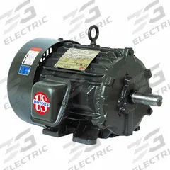 U.S. MOTORS General Purpose Motor: Flange Mount, Totally Enclosed Fan Cooled, 10 hp, 230/460V AC (MPN HD10V2B). Key specifications — Brand: U.S. MOTORS; Nameplate Voltage @ 60 Hz: 230/460V AC; Full Load Current @ 60 Hz: 25.7/12.8 A; Nameplate RPM @ 60 Hz: 1,770 RPM; Motor Enclosure: TEFC.