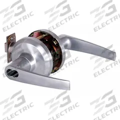 DORMAKABA Door Lockset: Classroom Lever Locksets, Chrome, ADA Compliant, SFIC (MPN QCL161A626S4478SLC). Key specifications — Ligature Resistance: Not Ligature-Resistant; Brand: DORMAKABA; Lockset Function ANSI Code: F84; Visual Indicator Message: No Message; Lockset Style: QCL Slate; ADA Compliant: Yes; Finish: Satin Chromium-Plated : Cast Zinc.