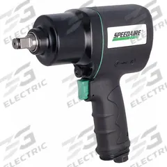 SPEEDAIRE Air Impact Wrench: Full-Size, 1/2 in Drive, Pistol-Grip, Square, Std, Friction Ring (MPN 21AA56). Key specifications — attr1321013: NPT; attr1321026: No; attr1321019: Full-Size; attr1321030: SPEEDAIRE; attr1321012: Standard; attr1321025: Square.
