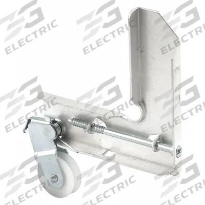 PRIME-LINE Roller: Roller, 9 7/16 in Overall Ht, 9 7/16 in Overall Lg, 3 3/8 in Overall Wd - Screen Door Hardware