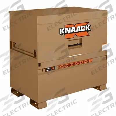 KNAACK Piano-Style Jobsite Box: 48 in W x 30 in D x 49 in H, 38.2 cu ft - Piano-Style Jobsite Boxes