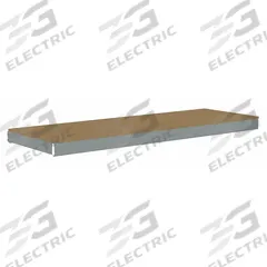 TENNSCO Shelf: 72 in x 24 in, 2,000 lb Load Capacity, Particleboard, Gray, Shelf (MPN ZLCS-7224D). Key specifications — Decking Material: Particleboard; Includes: (2) Channel Beams; Decking Finish: Unfinished; Shelf Configuration: Single Straight; Color: Gray; Frame Material: Steel; Brand: TENNSCO; Frame Finish: Zinc Plated.