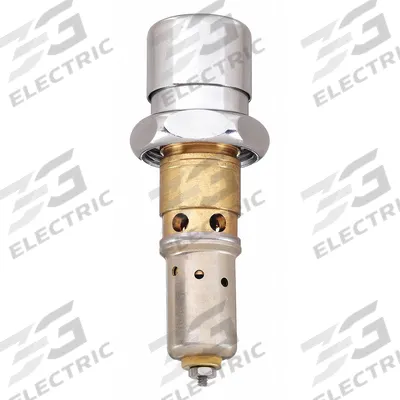 CHICAGO FAUCETS Cartridge: Use with Hot/Cold Water, Brass, Nickel Plated - Metering Faucet Cartidges