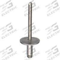 Blind Rivet,3/16 in dia,PK50: Inch, 13/32 in Body Lg, 0.1875 in Shank Dia, Open End, Dome, 50 PK (MPN 1903PK). Key specifications — Brand: APPROVED VENDOR.