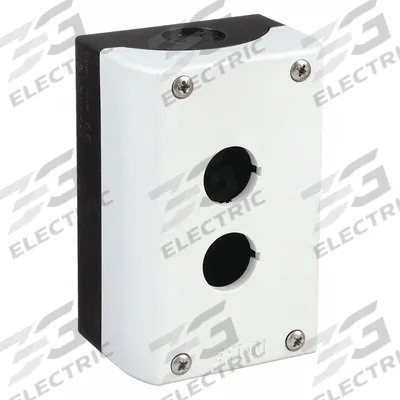 EATON Push Button Enclosure: 22mm, 2 Holes, Non-Metallic - Enclosures for 22mm Operators