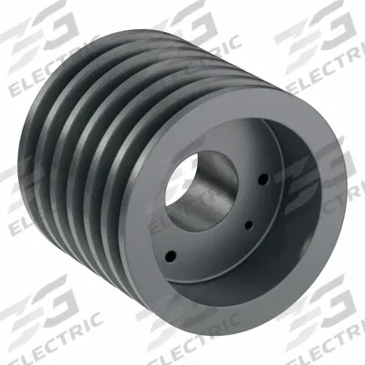 APPROVED VENDOR V-Belt Pulley: B50, 6 Groove, 5.35 in OD, Bushed Bore, SD - Bushed-Bore Cast-Iron V-Belt Pulleys