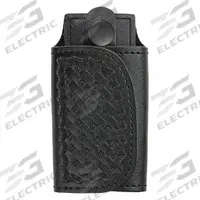 HEROS PRIDE Key Holder: Black, Leather, Basket Weave, 4 1/2 in x 65 mm, Hook-and-Loop Closure (MPN 1485WB). Key specifications — attr188437: Black; attr188438: Leather; attr188431: Key Pouch.