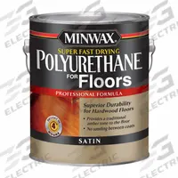 MINWAX Finish: Varnish, Interior, Oil, 1 gal Container Size, Wood, Satin, Clear, Clear, Minwax (MPN 13022000). Key specifications — Brand: MINWAX; Transparency: Clear; Use Location: Interior; Sheen: Satin; Sub-Brand: Minwax; Color: Clear; Resin Type: Polyurethane.