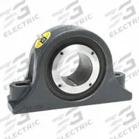 MOLINE BEARING Pillow Block Bearing: 3 7/16 in Bore, Spherical Roller Bearing, Cast Iron, 2 Holes (MPN 19721307). Key specifications — Maximum Speed: 1,300 RPM; Mounting Bolt Size: 7/8 in; Brand: MOLINE BEARING.