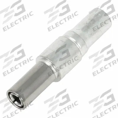 SURE-SEAL CONNECTIONS Crimp Contact: Power Sure-Seal, Female, 8 AWG, Crimp, Silver, Copper Alloy - Sure-Seal Circular Connector Contacts