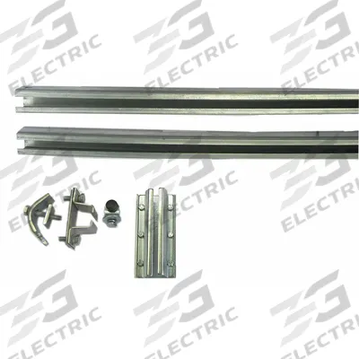 Dayton Festoon Track Kit: 130 ft Min Cable/Hose Required (MPN 7CZ64) - Track Festoon Kits