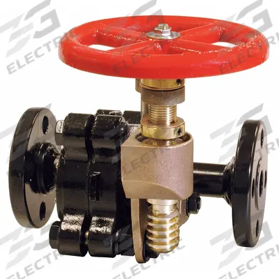 UNITED BRASS WORKS Gate Valve: 1 1/2 in, Carbon Steel, Non-Rising, Class 300 Flange - Non-Rising Stem Boiler Blow-Off Gate Valves