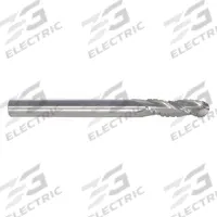 APPROVED VENDOR Roughing End Mill: Carbide, 3 Flute, 1/2" Mill Dia, 1" LOC, 3" OAL (MPN 268-500100)