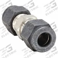 PARKER Compression Fitting Union: 5/16 in OD x 5/16 in OD Fitting Size, Compression x Compression (MPN 5-5 HBZ-SS). Key specifications — Series: CPI(TM); Compatible Fitting Brands: CPI™; Brand: PARKER.