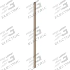 ASI GLOBAL Partition Column: Steel, Smooth Semi Gloss, Dark Khaki, 82 in Ht, 3 in Wd, 1 1/4 in Thick (MPN 40-91370303-09). Key specifications — Inner Core Type: Honeycomb; Brand: ASI GLOBAL PARTITIONS; Color: Dark Khaki; Finish/Texture: Smooth Semi Gloss.