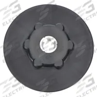 3M Fiber Disc Pad Hub: 5/8"-11, 2 1/2 in Dia, 5 1/2 in Ht, Black (MPN 45205). Key specifications — Brand: 3M.