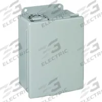 HOFFMAN Enclosure: Steel, 10 in x 8 in x 4 in, NEMA 12/13, Solid Cover, Clamp On (MPN A1008LP). Key specifications — Brand: HOFFMAN; Closure Method: Clamps; Knockouts: Not Included.