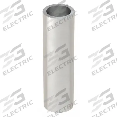 APPROVED VENDOR Spacer: #4 Screw Size, 3/4 in Overall Lg, Round, Aluminum, Plain, Aluminum - Aluminum Spacers