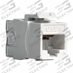 JONARD TOOLS Keystone Jack: Punch-Down, 1 Ports, White, 6, RJ45, K-6EJ/25. Key specifications — Color: White; Display Sell UOM: EA; Brand: JONARD TOOLS.