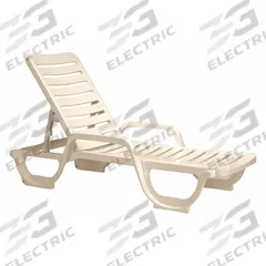 GROSFILLEX Chaise Lounge: Sand, Resin, Sand, 2 Chairs, 12 in Chair Ht, 27 in Chair Wd, 12 in Seat Ht (MPN US031066)
