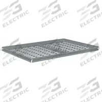 TENNSCO Shelf: 42 in x 30 in, 900 lb Load Capacity, Steel, 5 ga Decking, Gray, Shelf (MPN ZBES-4230W). Key specifications — Decking Material: Steel; Includes: (4) Beams; Decking Finish: Zinc Plated; Shelf Configuration: Single Straight; Color: Gray; Frame Material: Steel; Brand: TENNSCO; Frame Finish: Zinc Plated.
