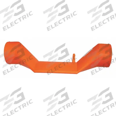 AIR SYSTEMS INTERNATIONAL Saddle Vent: 4 3/8 ft Lg, 12 in Outlet Dia - Saddle Vents
