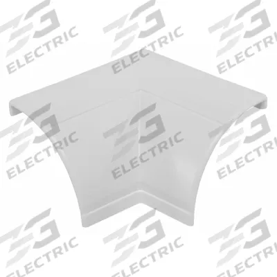 D-LINE 90 Degree Internal Elbow: D-Line Quarter Round Raceway, 1 in Wd - 90 Degree Elbows for Nonmetallic Single-Channel Raceways