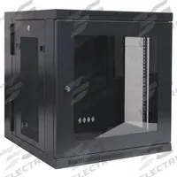TRIPP LITE Rack Enclosure: 12 Rack Units, 25 in x 23 5/8 in x 21 5/8 in, Wall Mount, Steel (MPN SRW12USG). Key specifications — Brand: TRIPP LITE; Includes: (2) Keys; Material: Steel; Features_Broad: Clear Acrylic Window.
