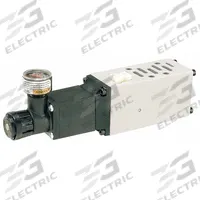 PARKER Manifold Air Regulator: 1.5 cfm Max Flow Rate, 5 psi to 125 psi, 120°F Max Op Temp, 5599-2 (MPN PS4038166CP)
