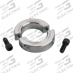 RULAND MANUFACTURING Shaft Collar: 2-Piece, Metric, Round, Clamp-On, 22 mm Bore Dia, 15 mm Collar Wd (MPN MSP-22-A). Key specifications — attr671628: RULAND MANUFACTURING.