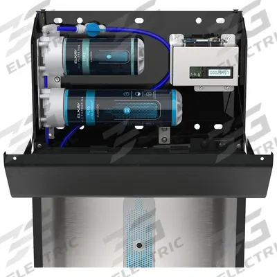 ELKAY Pre-Filter Filtration Kit: 9 3/4 in Overall Ht, Quick-Connect, Plastic - Appliance Water Pre-Filter Systems