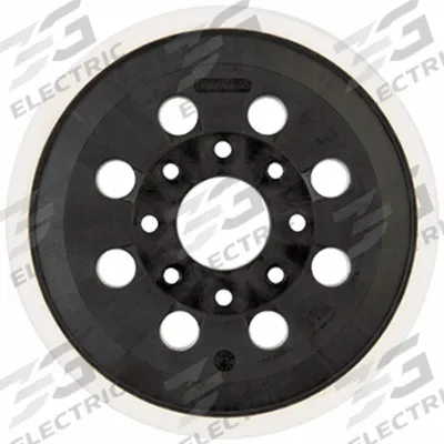 BOSCH Disc Backup Pad: 5 in Wd, Round, Hook and Loop, Soft - Backing Pads for Power Sanders