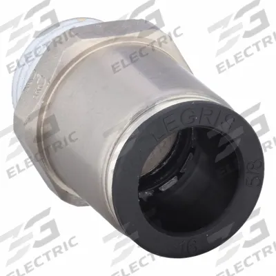 LEGRIS Push-Fit Adapter Fitting: 16 mm OD x 1/2 in Pipe Size, Push-to-Connect x MBSPT - Nylon & Nickel-Plated Brass Tube Fittings