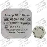 CYTIVA WHATMAN Syringe Filter: Sterile, 0.02 um Pore Size, 10 mL Max Capacity - mL, Male, Female (MPN 6809-1102). Key specifications — Housing Material: Polypropylene; Inlet Connection Gender: Female; Inlet Connection Type: Female Luer Lock; Outlet Connection Gender: Male; Brand: CYTIVA WHATMAN; Compatible Product Type: Female Luer Lock; Filter Material: Anopore Membrane; Outlet Connection Type: Male Luer Slip.