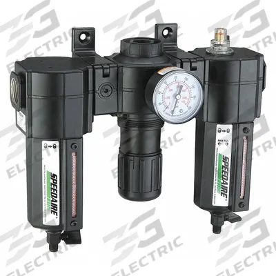SPEEDAIRE Filter/Regulator/Lubricator: 1/2 in NPT, 154 cfm, 250 psi Max Op Pressure - Speedaire Filter, Regulator & Lubricators (FRLs)