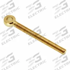 AMPG Fixed Rod End: Brass, Plain, 5 in Hole Center-to-End Lg, Right Hand, 3/4"-16 Thread Size (MPN ZEB174-BR). Key specifications — attr952243: AMPG.