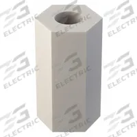 APPROVED VENDOR Spacer: #4 Screw Size, 3/8 in Overall Lg, Hex, Nylon, Plain, Nylon, 6/6 Nylon, 10 PK (MPN 35HSP102). Key specifications — Color: White; Brand: APPROVED VENDOR.