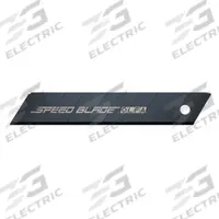 OLFA Snap-Off Blade: 4 7/16 in Blade Lg, 11/16 in Blade Wd, 0.02 in Blade Thick, 8 Segments, 10 PK (MPN LFB-10B). Key specifications — attr307700: Steel; attr307684: 6ZTL1; attr324887: OLFA.