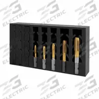 HOLEMAKER TECHNOLOGY Impact Tap Set: 5 Pc, 6H, TiN Coated High Speed Steel (MPN 308050-SET1). Key specifications — attr1300563: 5/8 in Impact Tap; attr1300542: HOLEMAKER TECHNOLOGY.