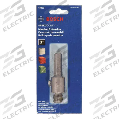 BOSCH Two Piece Core Bit Shank: SDS Plus Shank - Two-Piece Core Bit Shanks