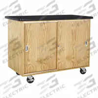 Mobile Cabinet: 36 in Overall Ht, 24 in Overall Dp, 4 ft Overall Wd, Wood, Work Surface Included (MPN 4102K). Key specifications — Product Type: Mobile Cabinet; Brand: DIVERSIFIED SPACES; Material: Wood; Cabinet Type: Mobile Cabinets.