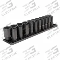 TEKTON Impact Socket Set: 1/2 in Drive Size, Small Set (0-50 pieces) Set Size, 21 Pieces, SAE (MPN SID92103). Key specifications — attr1204251: TEKTON; attr1215453: 1/2 in; attr1215454: 5/16 in to 1-1/2 in; attr1224229: Friction.