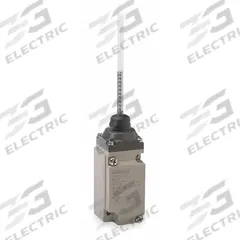 OMRON Wobble Stick Limit Switch: Wobble Stick, 2 Mounting Holes, Aluminum, 4.19 in Actuator Lg (MPN D4A1114N). Key specifications — Brand: OMRON; Electrical Connection: Screw Terminals; Series: D4A; Body Material Type: Metallic.
