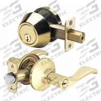 MASTER LOCK Door Locket-Deadbolt Combo: Office Lever Locksets, Brass (MPN WLC0603KA4). Key specifications — attr1024149: Not Ligature-Resistant; attr1011488: MASTER LOCK; attr1011524: No Message; attr1011506: Wave; attr1011485: No; attr1059461: Bright Brass-Plated, Clear Coated : Steel.