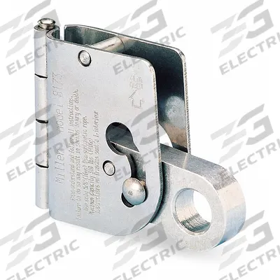 MILLER BY PIP Rope Grab: 310 lb Capacity, Stainless Steel, Rope, Silver - Rope Grabs for Vertical Rope Lifelines