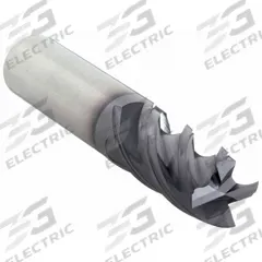 WIDIA HANITA Square End Mill: Carbide, TiAlN Coated, 4 Flute, 1/4" Mill Dia, 3/8" LOC, 2" OAL (MPN TF4V4507002S)