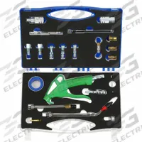 SPEEDAIRE Air Gun Kit: Pistol-Grip Grip, Aluminum/Polyoxymethylene/Steel, 1/4 in Female NPT, Focused (MPN 52KD69). Key specifications — attr1328526: Aluminum; attr1328500: (2) Plugs (1/4 in FNPT); attr1328508: SPEEDAIRE; attr1328515: No; attr1328533: No.