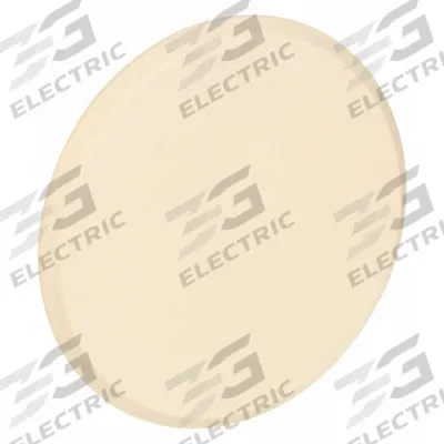 APPROVED VENDOR Door Knob Wall Guard: Ivory, Plastic, 3/16 in Projection - Door Knob Wall Guards