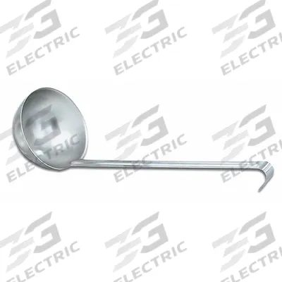 VOLLRATH Ladle: 0.5 oz Capacity, Stainless Steel, Silver, NSF Certified, 12 1/8 in Overall Lg - Ladles